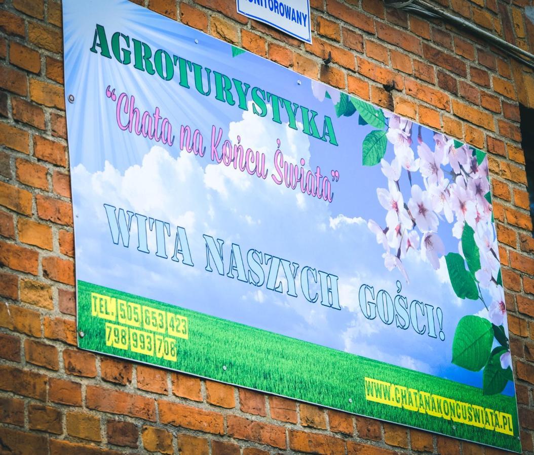 Chata Na Koncu Swiata Czaplin Maly Kültér fotó